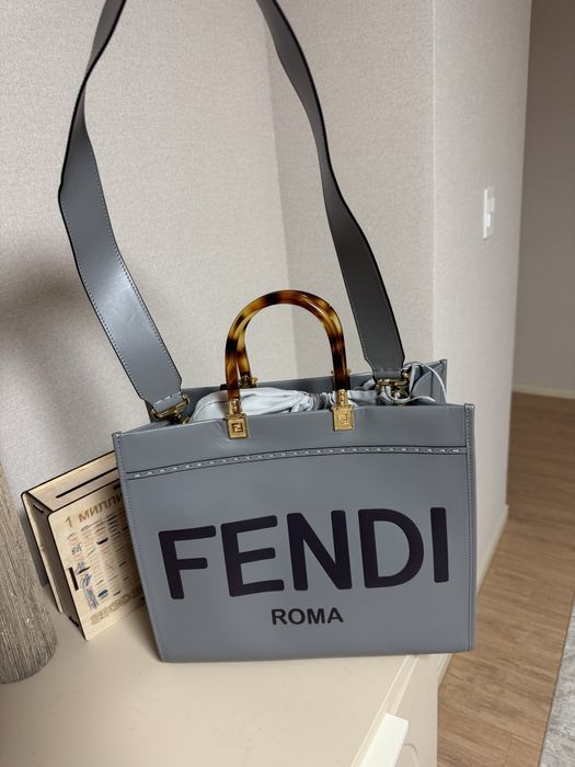 Сумка fendi серая