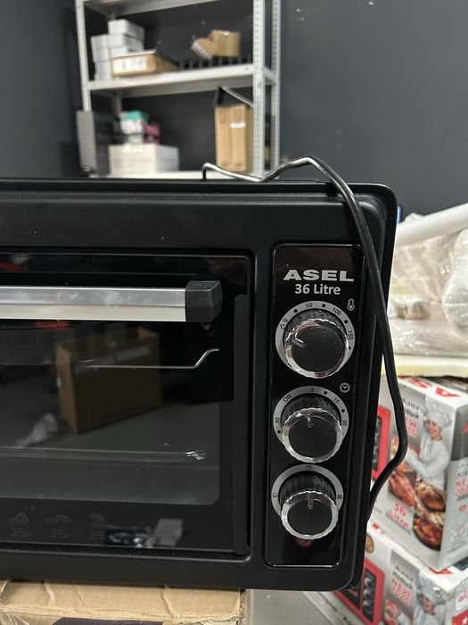 Asel печка 36л черный