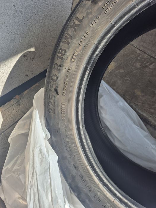 Vand 2 anvelope vara 225 50 r18 Continental PremiumContact 6