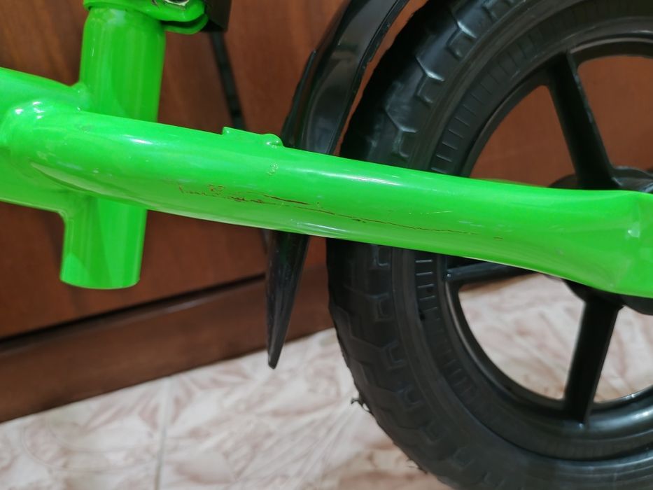 Баланс колело зелено