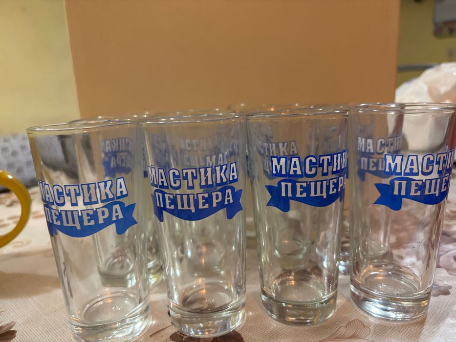 Чаши за ракия и мастика