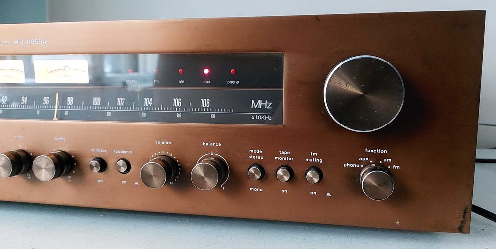 Tele Master WR-8050A amp Dual Mono vintage amplificator scala analog