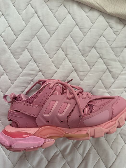 розови маратонки balenciaga track