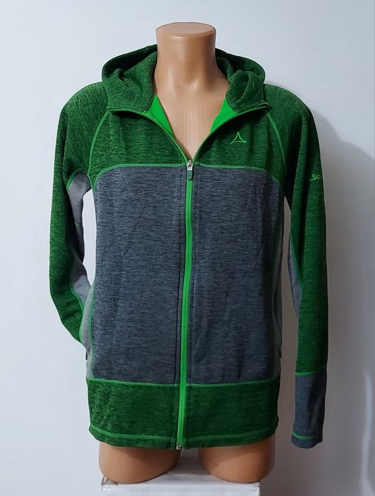 Jachetă Softshell Schöffel Fleece Hoody Trentino Green Nr. 48 sau M