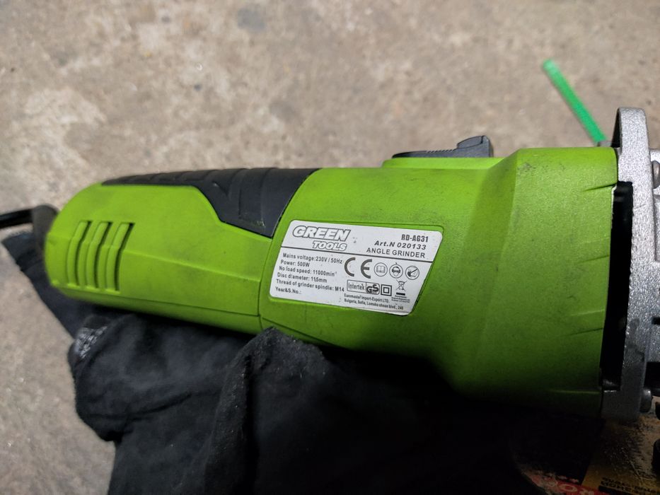 Малък ъглошлайф 115мм 500w