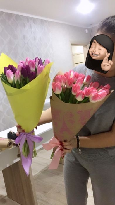 Тюльпаны 750 тг/шт