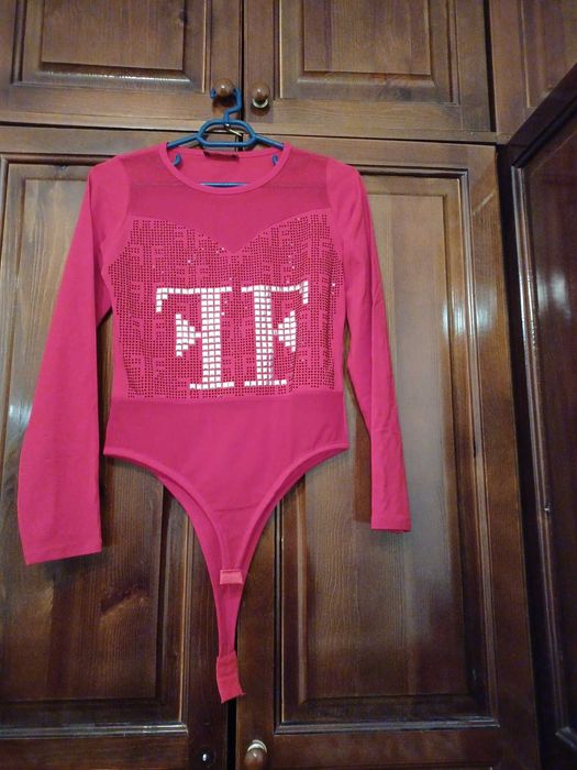 Червено дамско боди