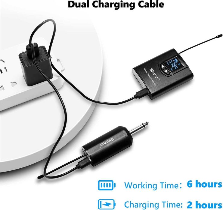 Безжична  микрофонна система Bietrun