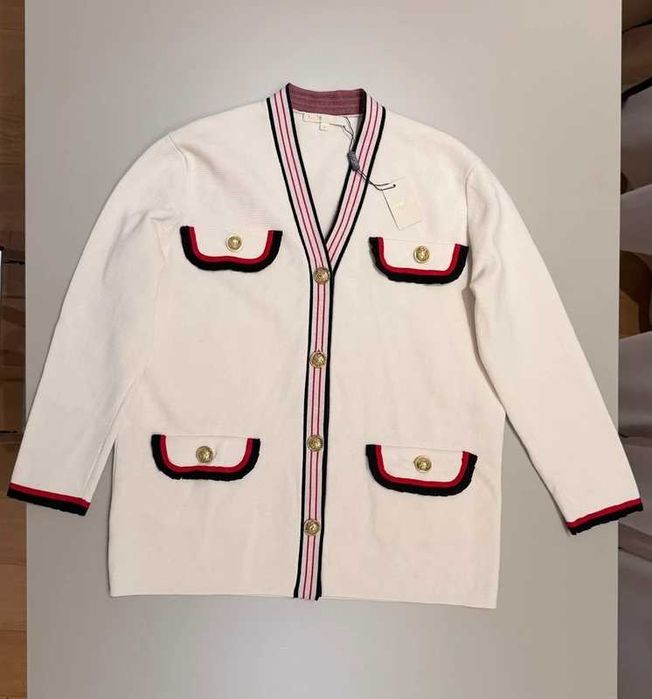 Maje, Cardigan din bumbac, 36 FR / S