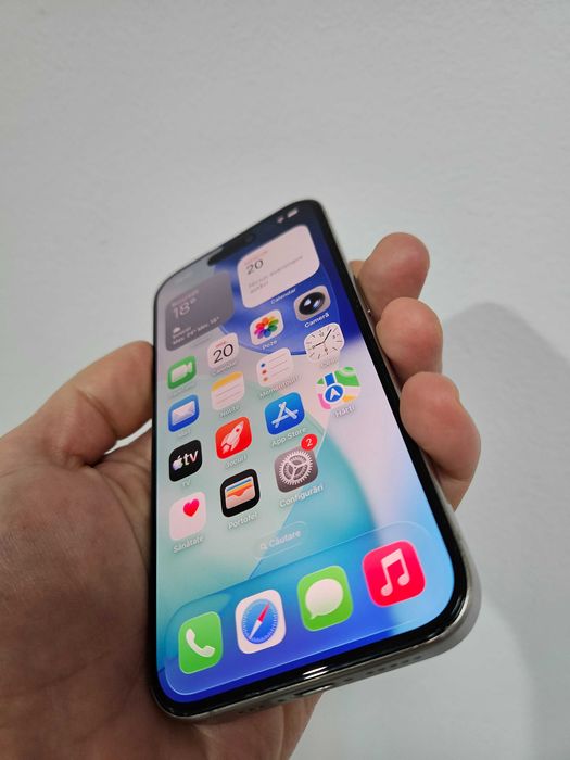 Iphone 15 Pro, 128 gb, 12 cicluri, Garantie.