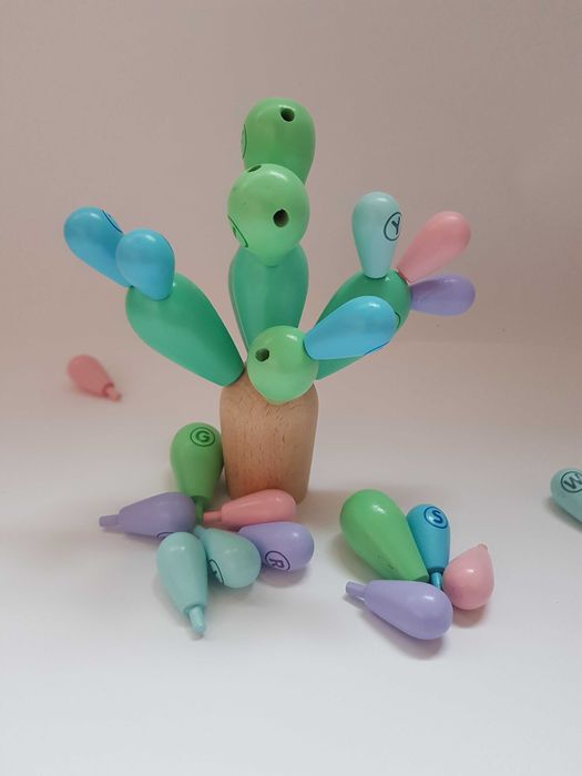 Pachet jucarii de lemn 2-3 ani Montessori