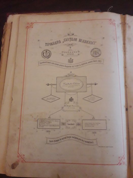 Carte veche de colectie,Penticostariul in limba romana,anul 1889!