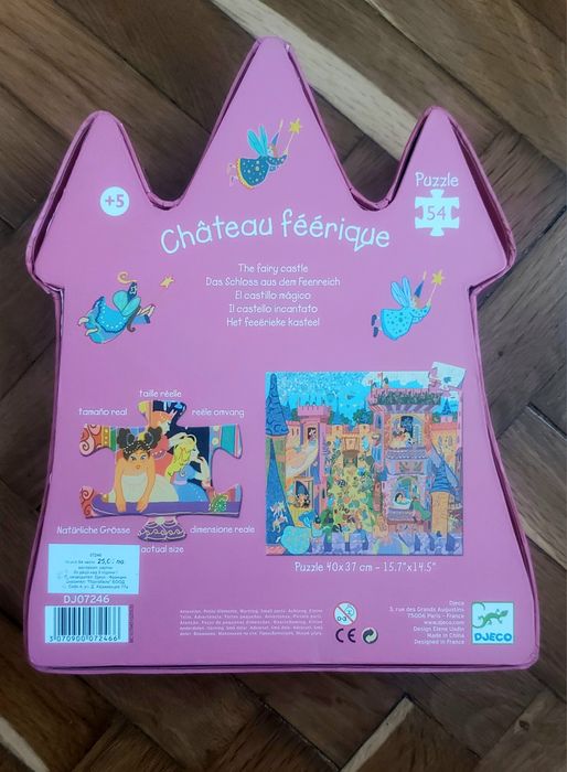 Пъзел Djeco Замъкът на феите
