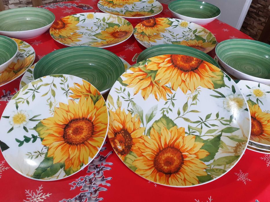 Сервиз за хранене Morello, Sunflower, 18 части