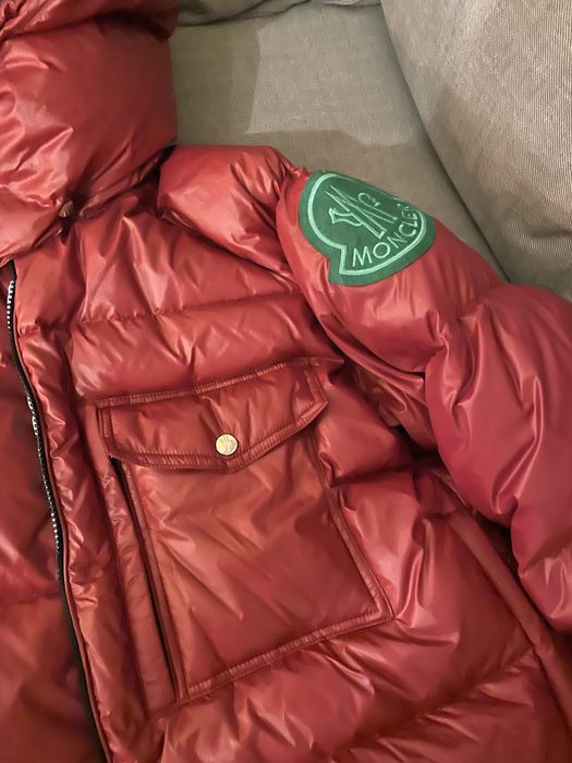 Яке Moncler duck doun jacket)