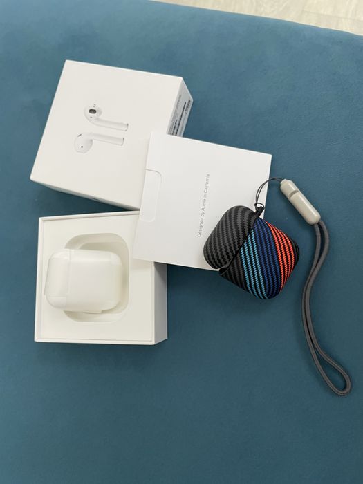 Apple Airpods 2 в полной комплектаций
