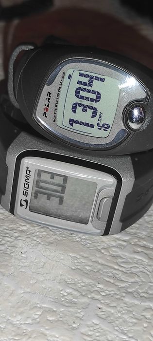 2 ceasuri  SIGMA PC 3.11 2 - POLAR FS 2C monitor rirm cardiac impecabile