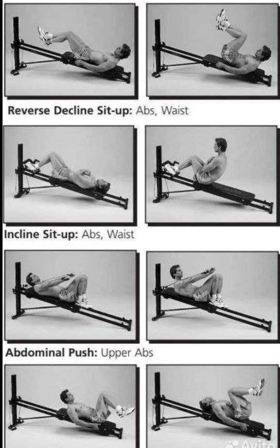 Total gym exercises pdf hotsell
