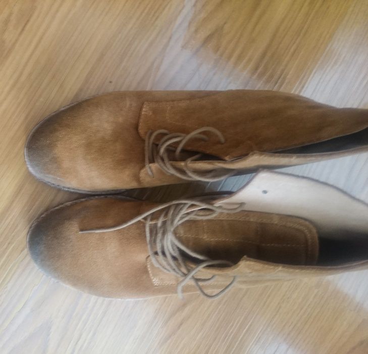 продам замшевые ботинки Patricia Nash