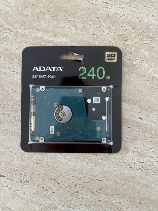 SSD ADATA 240GB SATA 2.5” – Nou, doar desigilat