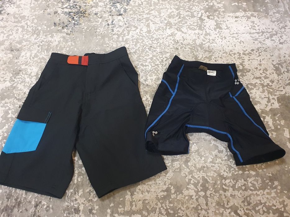 Set pantaloni ciclism Cube pt copii 134-140 cm