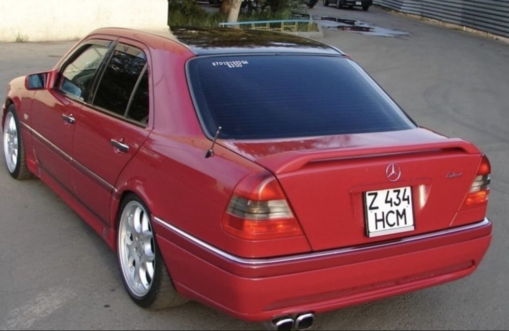 Mercedes W202 спойлер Lorinser