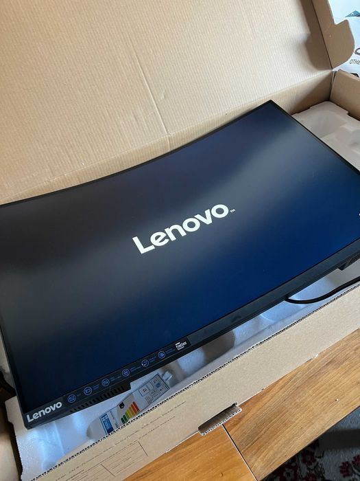 Lenovo Curved Monitor G32qc-10 - извит монитор - липсва стойка