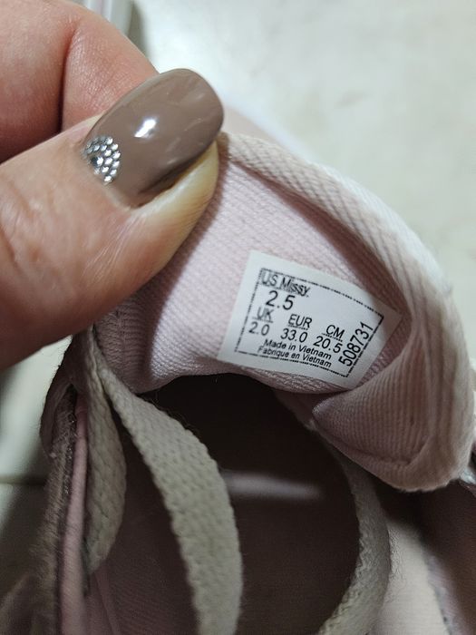 Adidasi Vans fetite roz piele naturală nr.33
