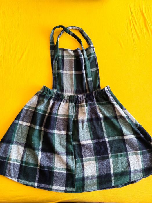 нова карирана рокля сукман