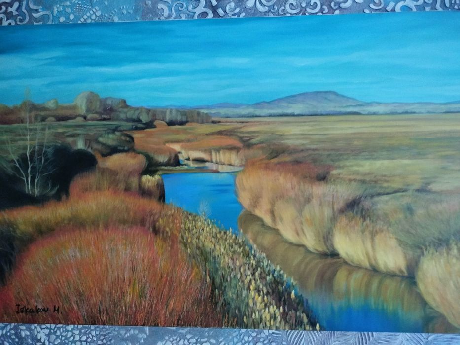 Продам картину "Тургайская степь"