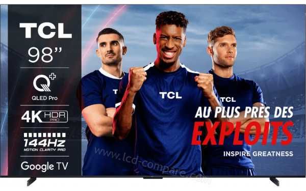 Премиум телевизор TCL98C655 Smart 4k  Google tv От официального дилера