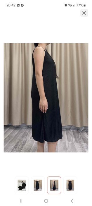 Платье чёрное, 46 р. Новое.