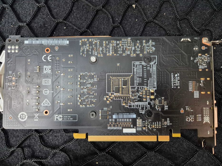 Видео карта MSI GeForce GTX 1060 6GB OC