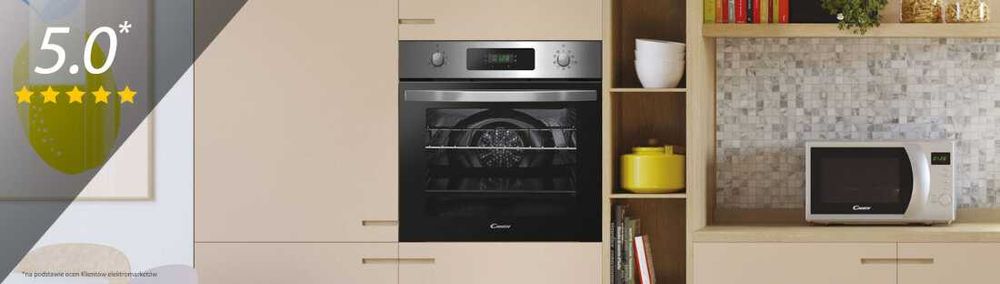 А+Нова фурна за вграждане Candy FIDC X605 65 литра инокс