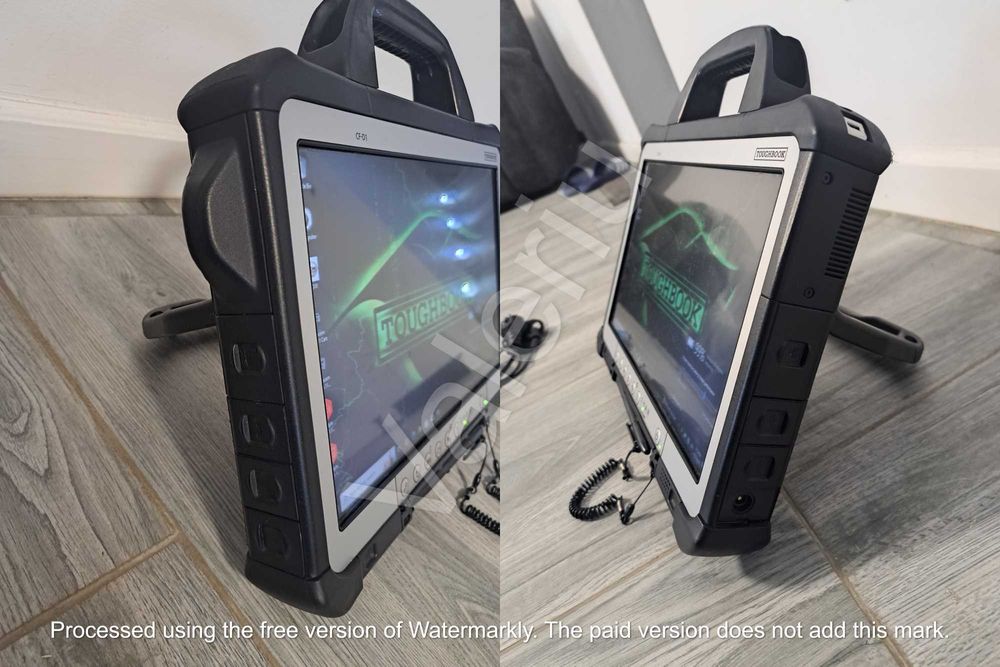 Panasonic Toughbook CF D1 MK3  pentru diagnoză auto, gata configurat