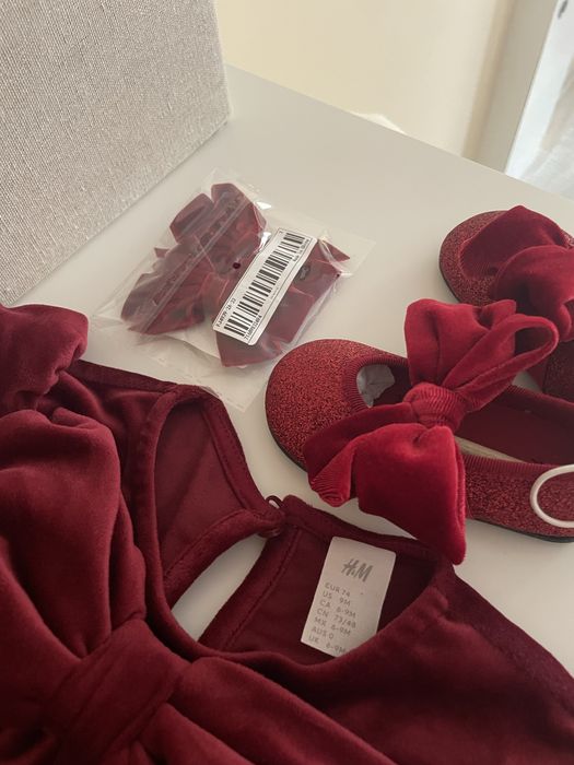 Рокля, обувки и фиби с панделки