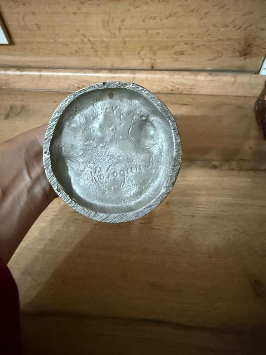 Статуэтка боксер силумин 60 е года