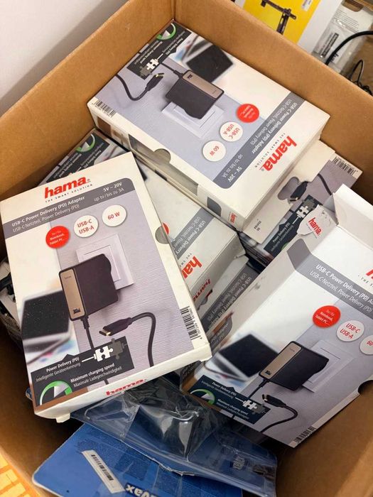 Produse noi sigilate! Alimentator USB-C, HAMA Power Delivery (PD), 5-20V / 60W