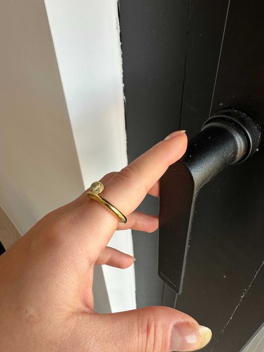 Inel gold de tip cui masura 6