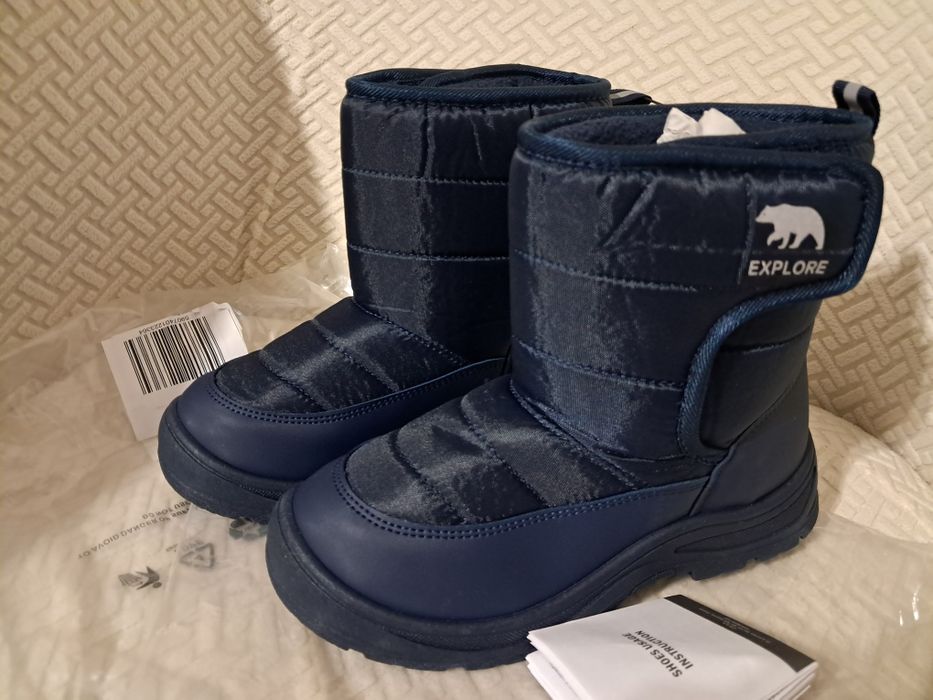 Cizme zăpadă noi cu etichetă mărimea 32