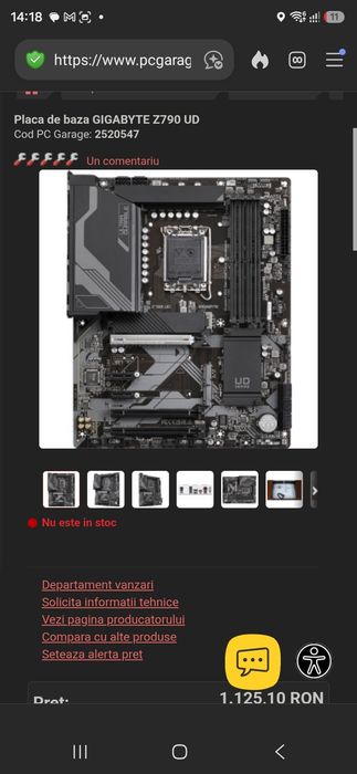 Placa de baza GIGABYTE Z790 UD socket 1700