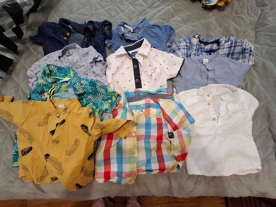 ОГРОМЕН летен сет с дрехи за момче 9-12месеца