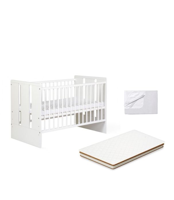 Бебешка дървена кошара/ легло