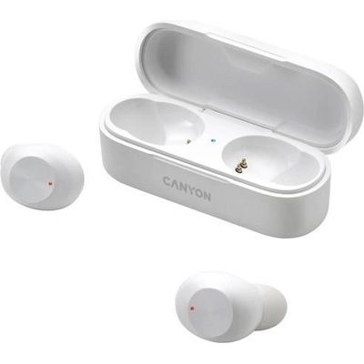 Безжични слушалки Canyon TWS – CBTHS1 (White).