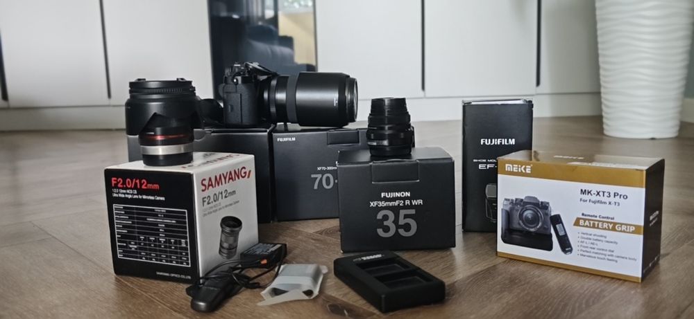Fujifilm xt-3  и объективы