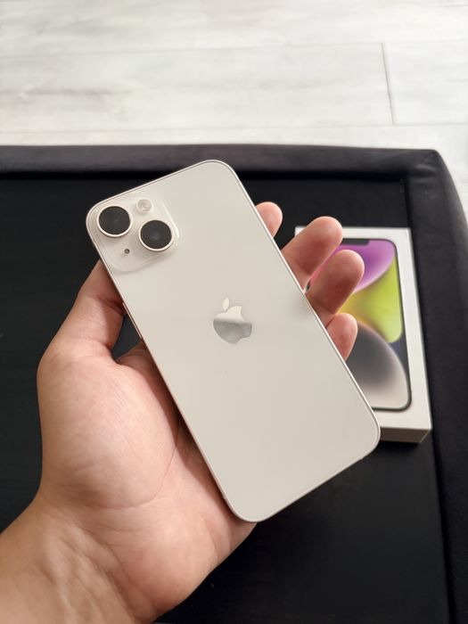 Iphone 14 white 128 gb 76% baterie