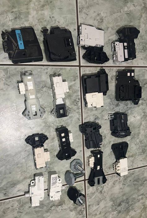 запчасти для стиральной машины. замок убл сальник резина уплотнитель