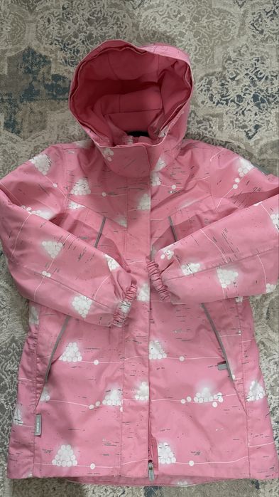 Куртка на девочку розовая
