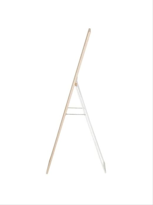 Огледало, Със стойка, 36 х 156 х 2 см, Дъб