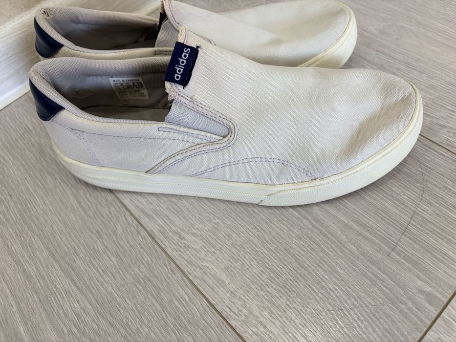 Замшевые кеды слипоны adidas оригинал 40 рамер